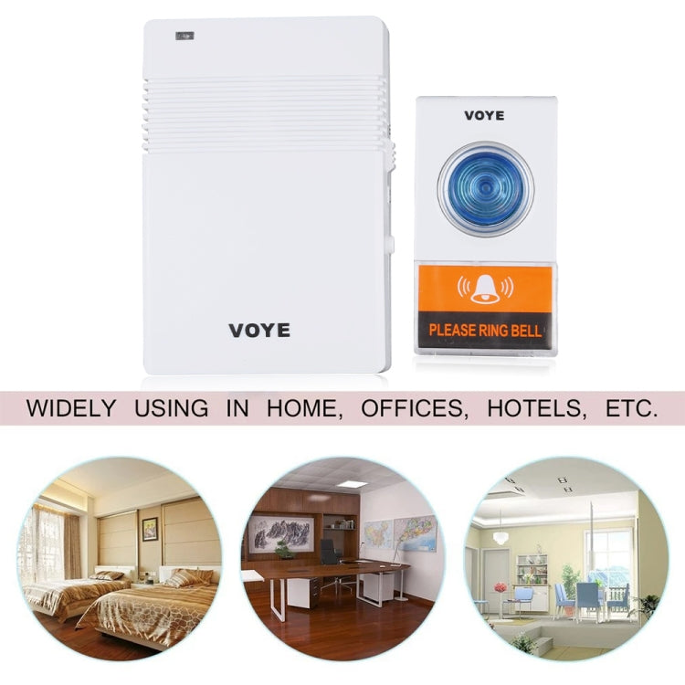 VOYE V005A Wireless Remote Doorbell with 38 Polyphony Sounds, V005A VOYE V005A Wireless Remote Doorbell with 38 Polyphony Sounds, V005A